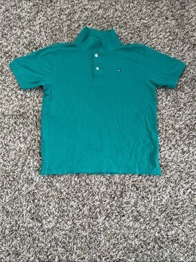 Youth Tommy Hilfiger Short-Sleeve Polo Shirt Size M